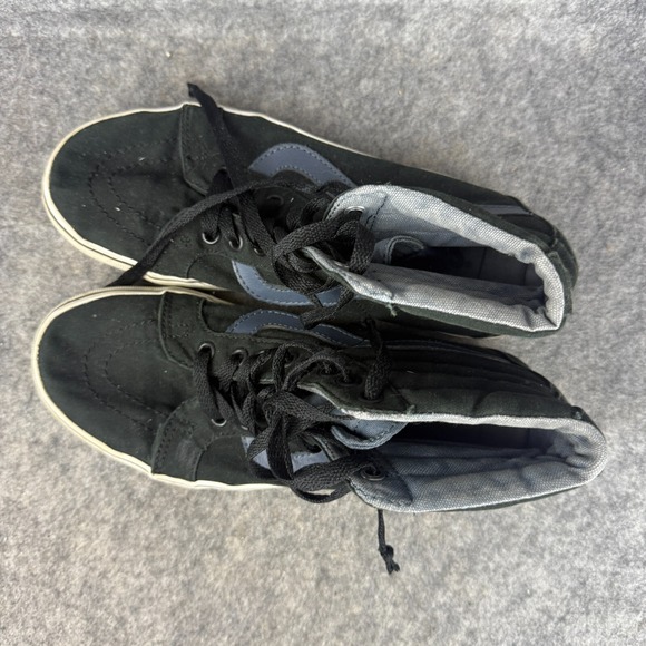 Vans SK8-Hi Reissue high top trainers Mens 7 US/ 40‎ EU Black Dark Slate - Picture 6 of 7